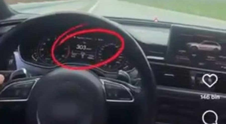 Otoyolda 307 km hız yaptı, sosyal medyaya koydu: Bursa jandarması anında yakaladı