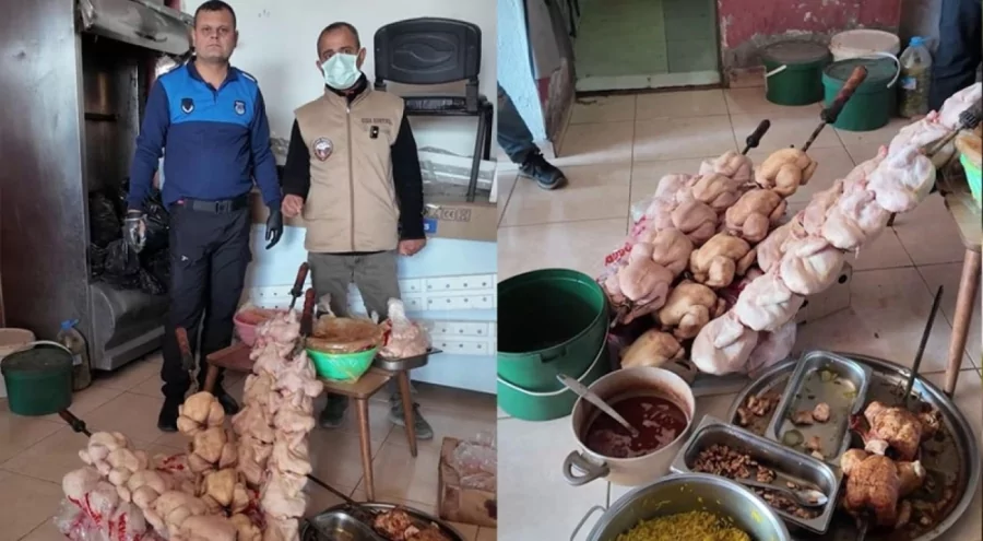 Mide bulandıran dönerci görüntüleri: "Leş gibi kokuyor" diyen zabıta işletmeyi mühürledi