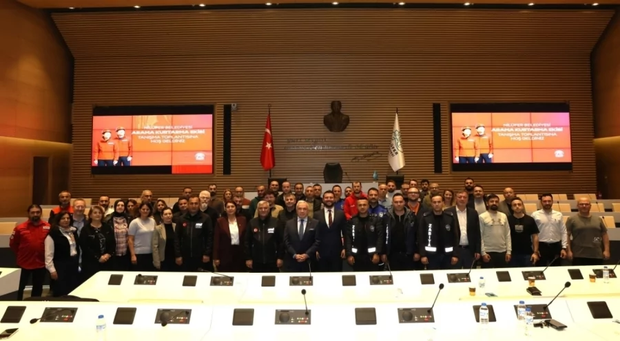 Nilüfer Belediyesi kendi arama-kurtarma ekibini kurdu