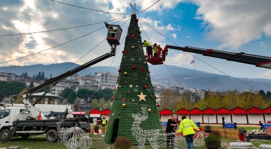 Bursa'da 19 Günlük Yeni Yıl Coşkusu Başlıyor