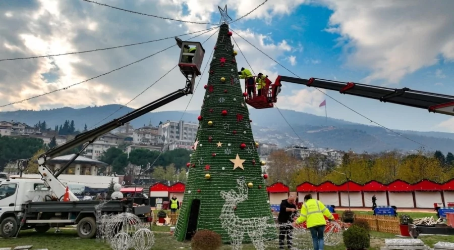 Bursa'da 19 Günlük Yeni Yıl Coşkusu Başlıyor