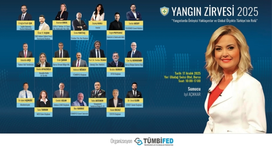 Uludağ'da Uluslararası "Yangın Zirvesi"