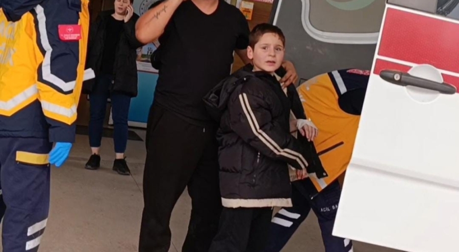 İnegöl'de nacak kazası: 7 yaşındaki çocuk yaralandı