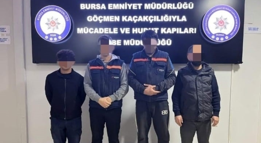 Bursa'da düzensiz göç denetimi: 3 bin 794 kişi sorgulandı, 6 kişiye adli işlem