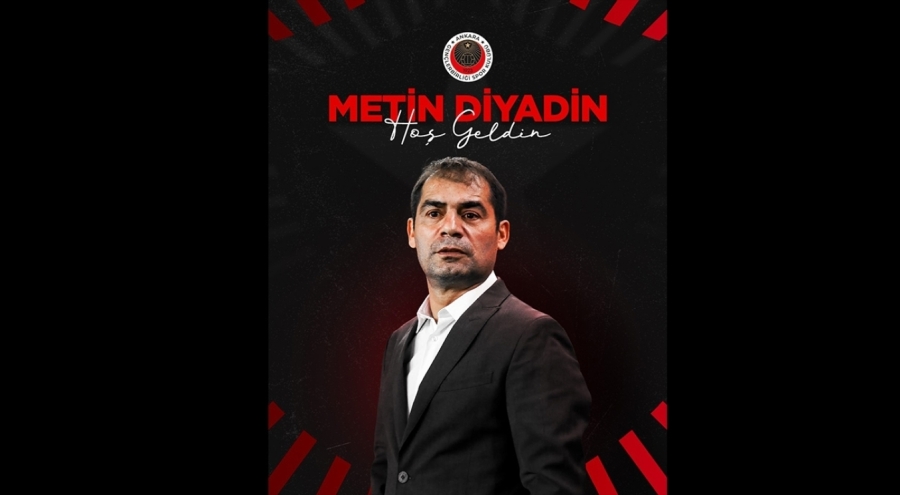 Gençlerbirliği'nde teknik direktörlük görevine Metin Diyadin getirildi