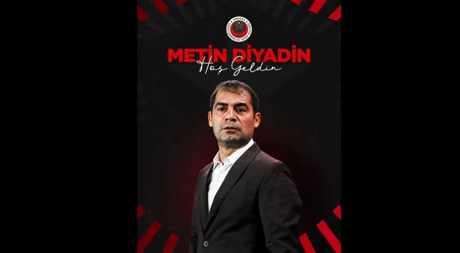 Gençlerbirliği'nde teknik direktörlük görevine Metin Diyadin getirildi