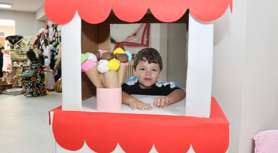 Atatürk Anaokulu'nda Yerli Malı Haftası coşkusu