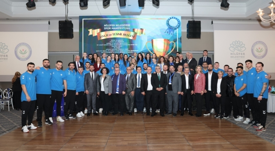 Nilüfer Spor Manifestosu açıklandı: "Spor Nilüfer'in yaşam kültürüdür"