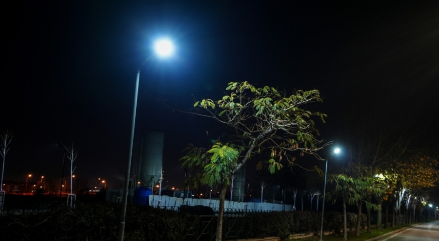 UEDAŞ, sokak lambalarında led dönüşüm sürecini başlattı