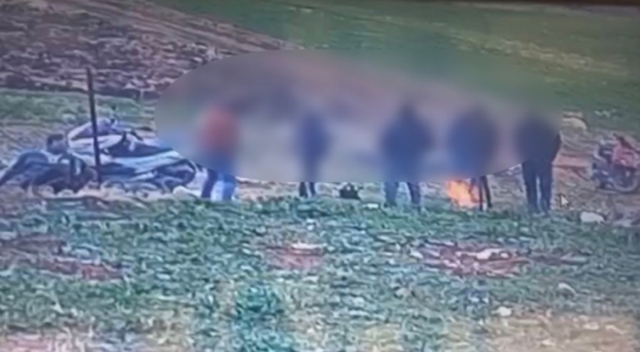 Madde kullandıkları iddia edilen 6 kişi kameraya yansıdı