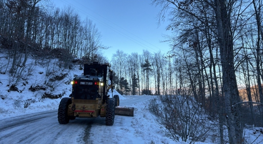 Osmangazi'de kar sonrası buzlanmaya karşı seferberlik