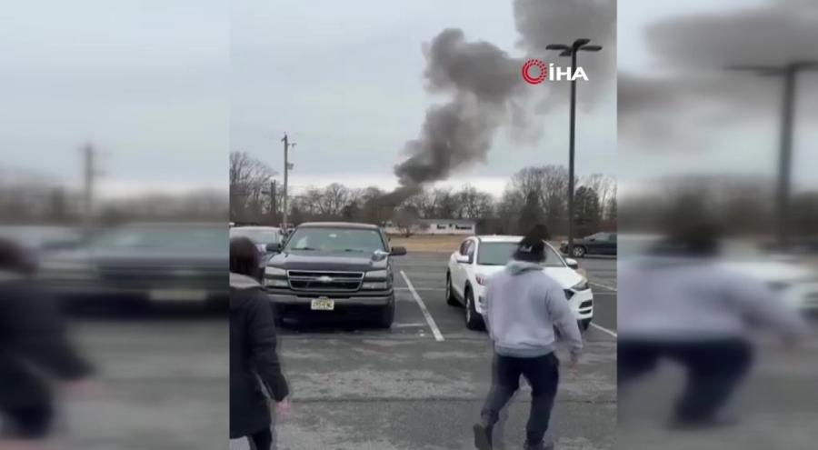 New Jersey'de iki helikopter havada çarpıştı: 1 ölü, 1 ağır yaralı