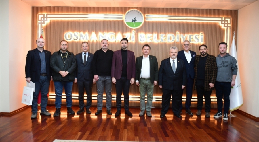 Osmangazi Belediye Başkanı Erkan Aydın, Bursaspor Vakfı Mütevelli Heyeti'ne katıldı