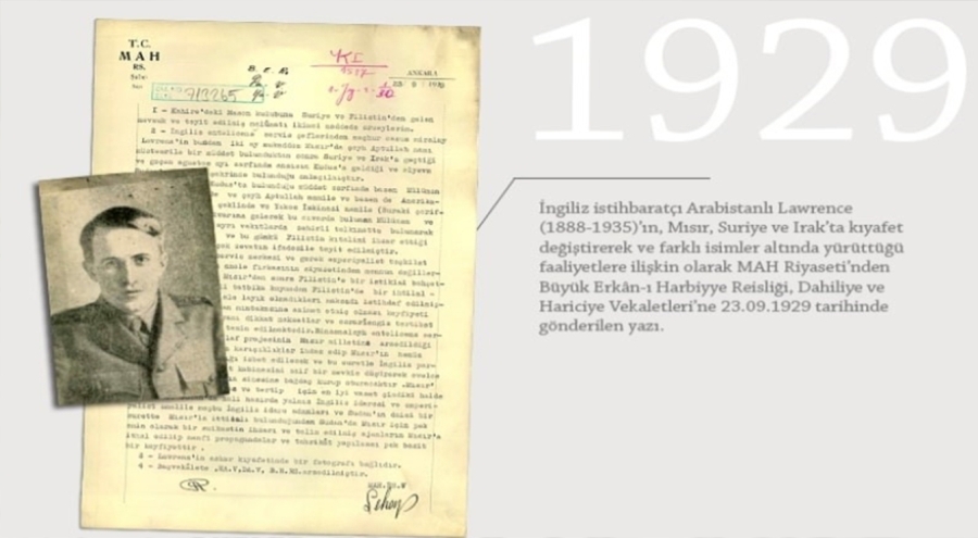 MİT'ten Lawrence belgesi: 87 yıllık takip ortaya çıktı