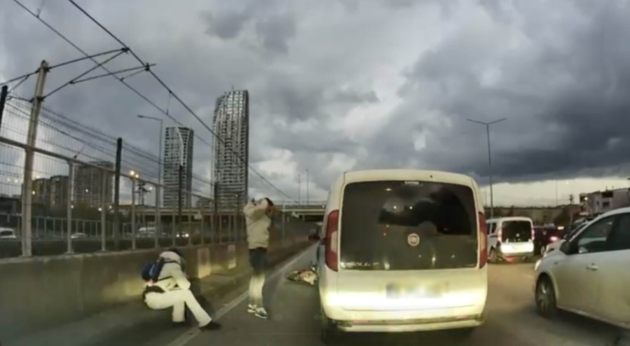 Bursa'da Kazada Tepki Çeken Davranış