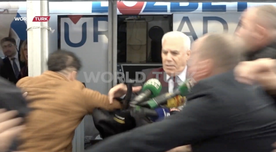 Bozbey'e Saldırı Anı Kamerada