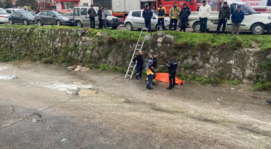 Bursa'da dereye düşen 53 yaşındaki adam öldü