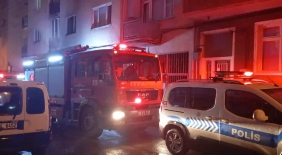 Bursa'da çay ocağında gece yangını paniği