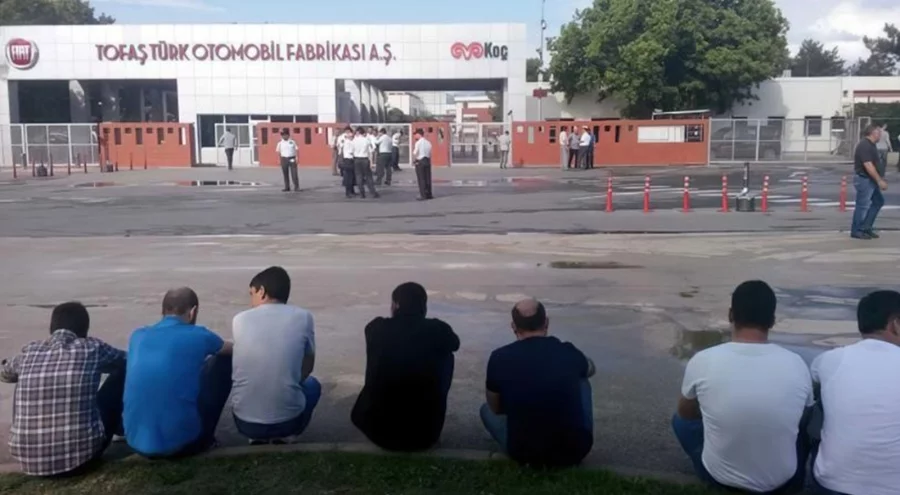 Bursa'da metal işçileri grev kararını astı