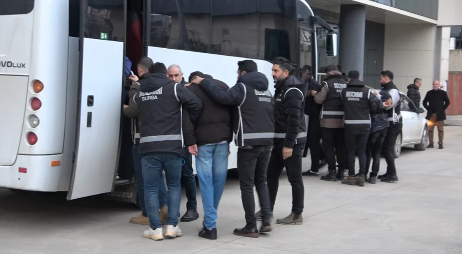 Bursa'da iş yerine molotoflu saldırı: 8 gözaltı, 2 tutuklama