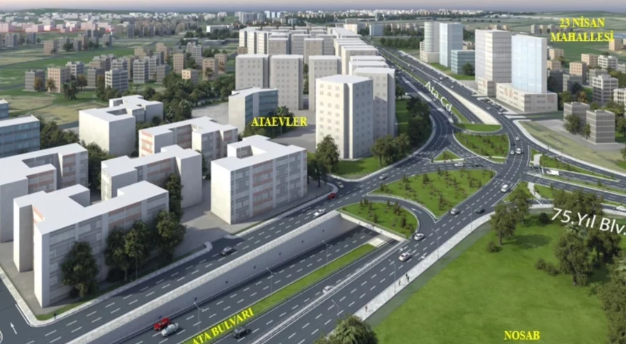 Büyükşehir Nilüfer'e 3 kavşak..