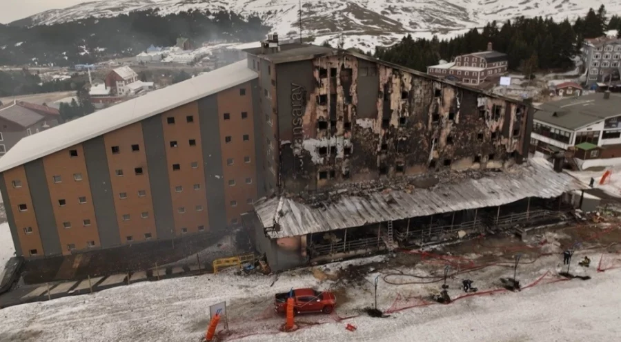 Bursa'da Otel Yangını Davasında İddianame Kabul Edildi