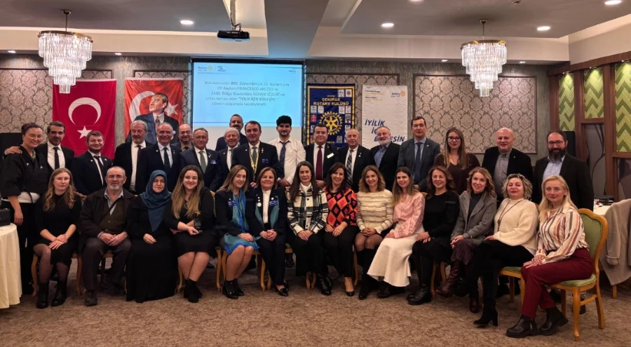 Çekirge Rotary Kulübü'nden Anlamlı Meslek Hizmet Ödülü