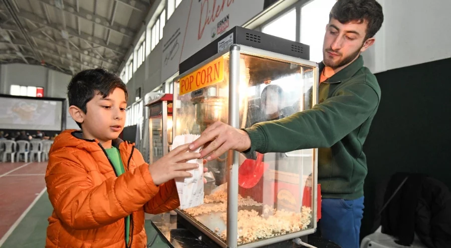 Osmangazi'de yarıyıl tatiline sinema dokunuşu