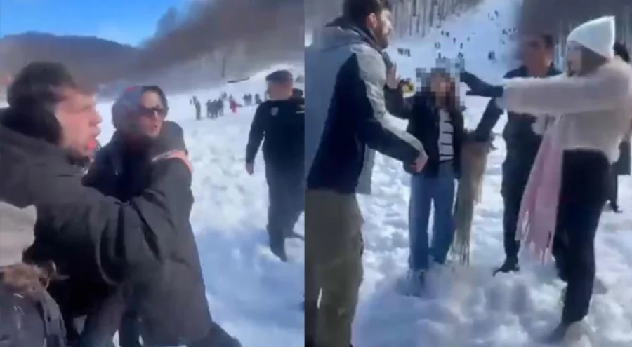 Kartepe'de ATV turunda ortalık karıştı: Çocukların yanında saldırdılar