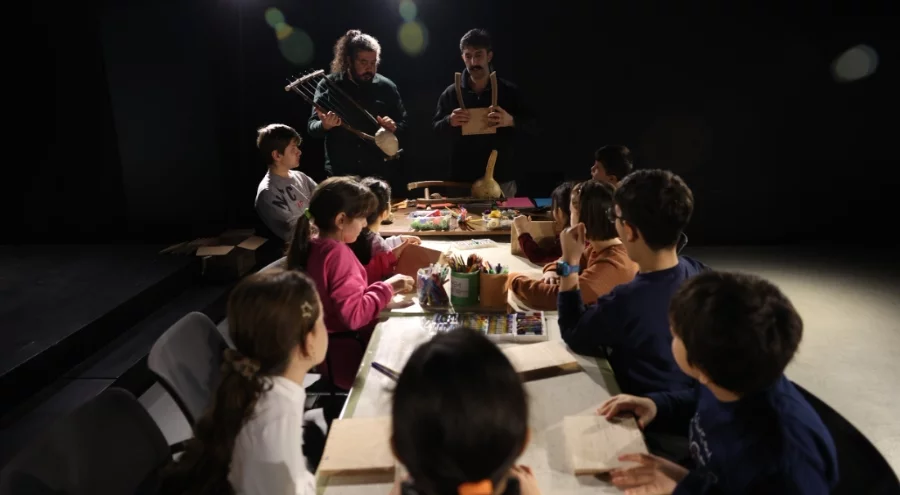 Çocuklar Nilüfer'de hayallerindeki liri tasarladı