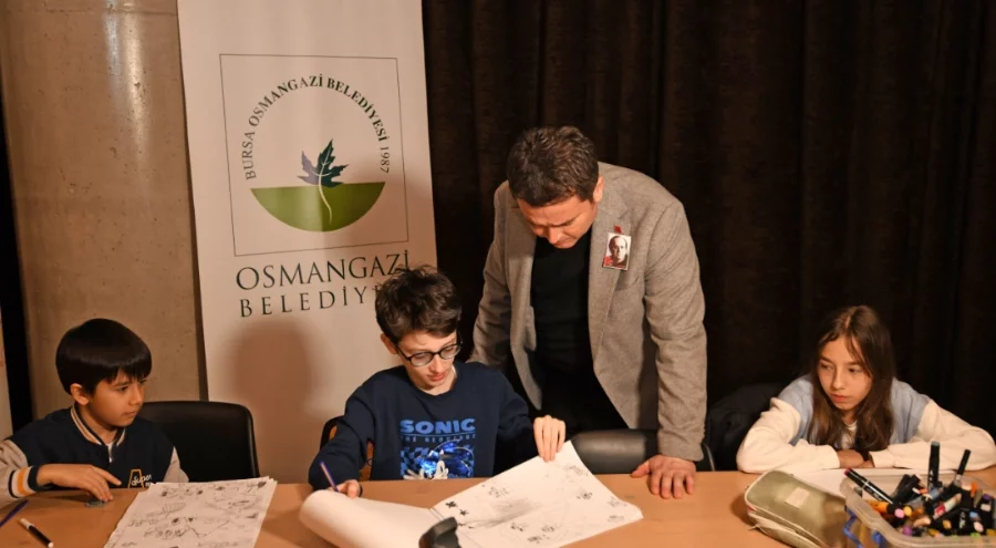 Başkan Aydın Çocukların Masalsı Dünyasına Eşlik Etti