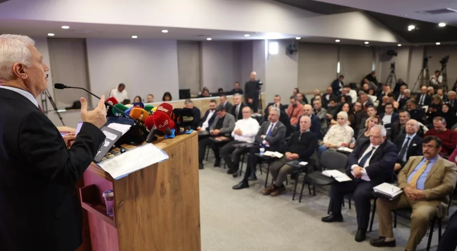 Başkan Bozbey, Bursa'nın ulaşım haritasını açıkladı