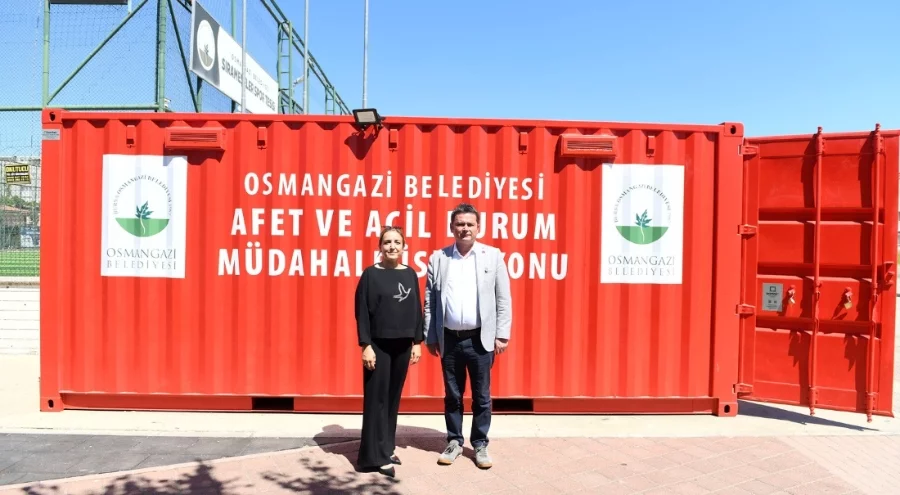 Bursa'da Afet Koordinasyon ve Afet Köy Projesi