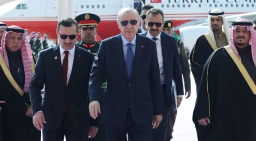 Cumhurbaşkanı Erdoğan Riyad'da