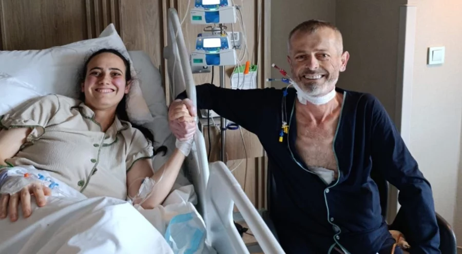 Bursa'da baba, kızından alınan karaciğerle hayata tutundu