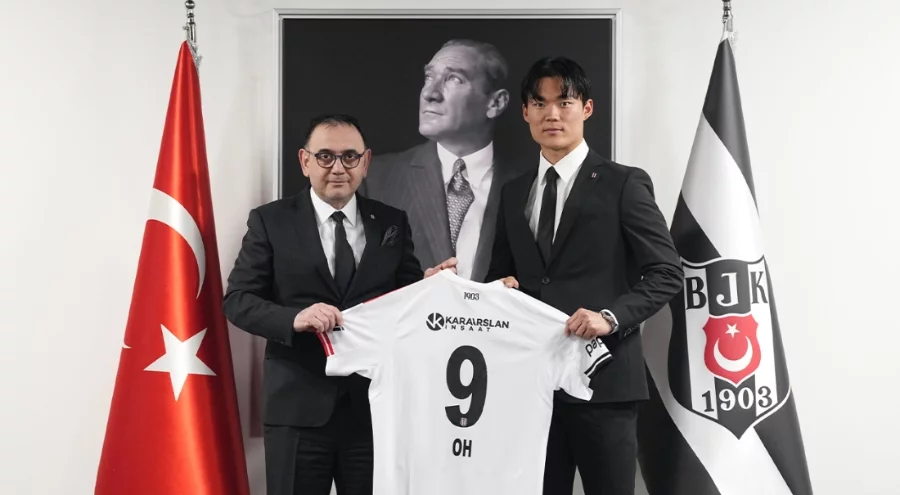 Beşiktaş, Hyeongyu Oh'u resmen açıkladı