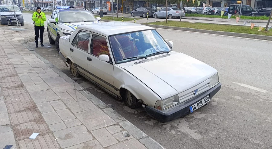 Bursa'da kazayı yapıp kaçtı, kameralar ele verdi