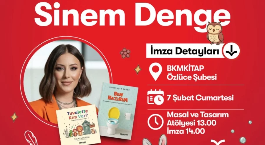 Bursa'da çocuklar için imza günü ve atölye buluşması