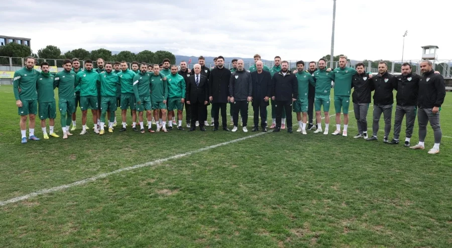 Bursa Büyükşehir Belediyesi'nden Bursaspor'a güçlü destek