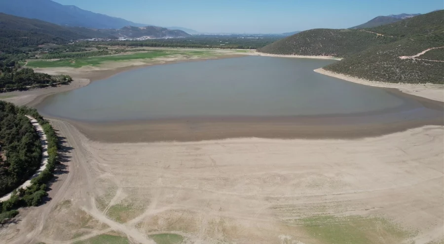 Bursa'da Gölbaşı Göleti Yeniden Su Tutmaya Başladı