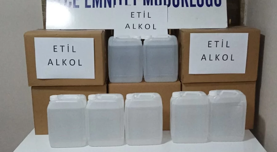 Bursa'da Manav ve Araçta 135 Litre Etil Alkol Ele Geçirildi