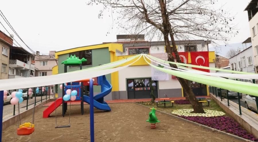 Osmangazi'de kreş sayısı 5'e yükseldi
