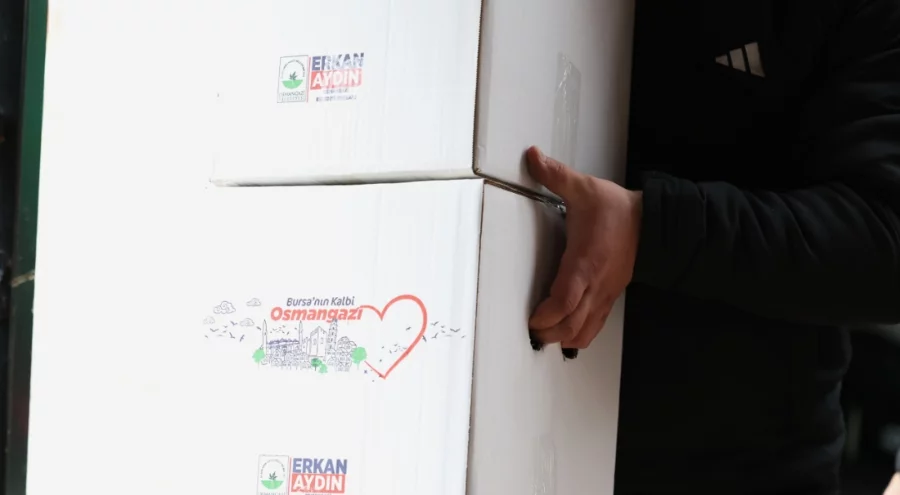 Ramazan Öncesi Osmangazi'de Erzak Yardımları Başladı