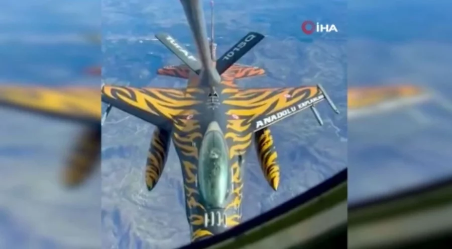 NATO'dan kaplan desenli Türk F-16 paylaşımı