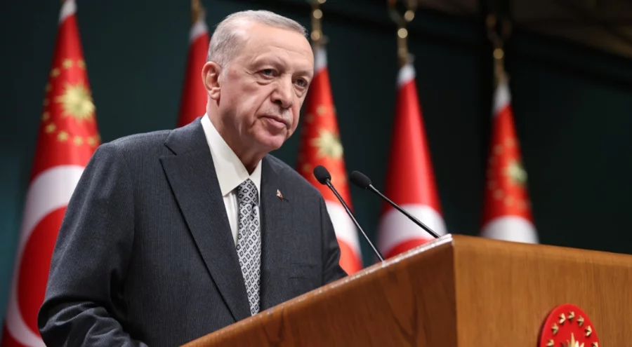 Erdoğan'dan grup toplantısında afet konutu ve dış politika mesajları