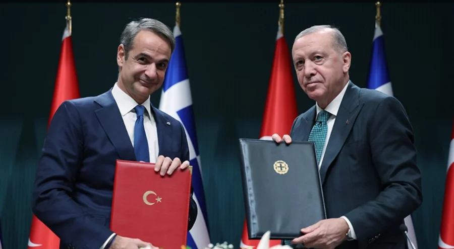 Erdoğan-Miçotakis zirvesi: "Ege ve Doğu Akdeniz çözümsüz değil"