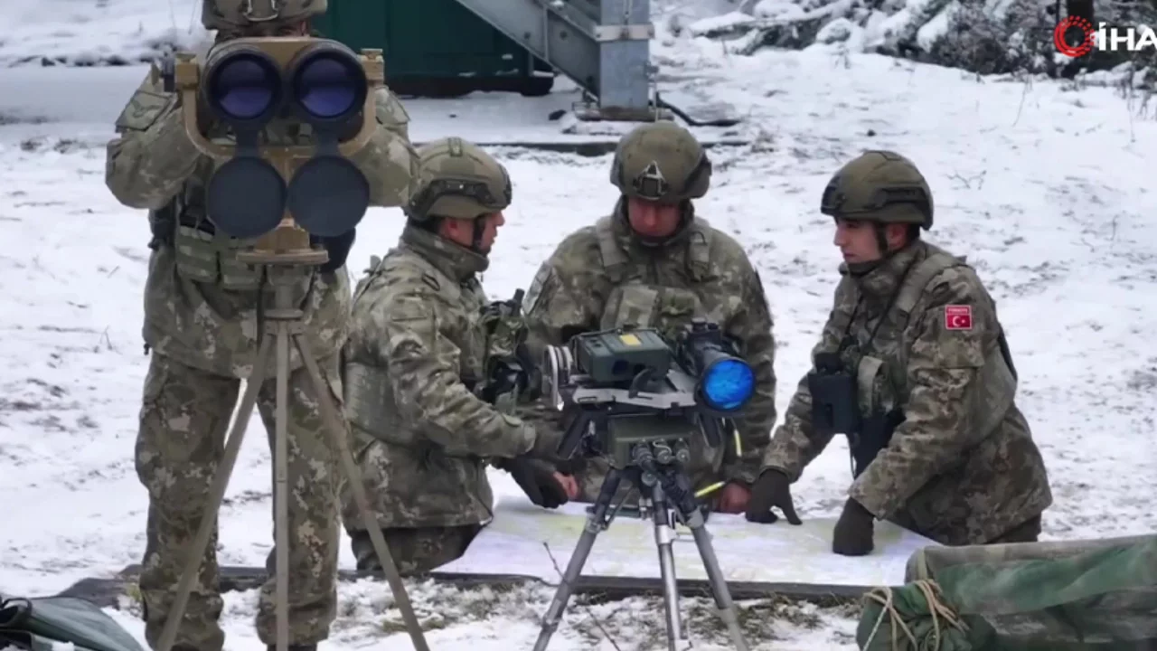 TSK NATO Tatbikatında Sahada