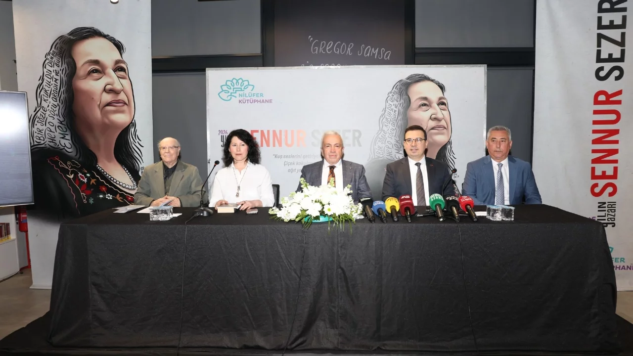 Nilüfer'de 2026 yılının yazarı emeğin ve sokağın şairi Sennur Sezer