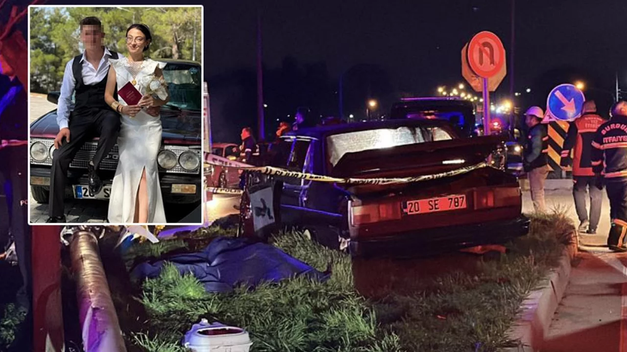 Kahreden kaza: 6 aylık evlilik ölümle bitti