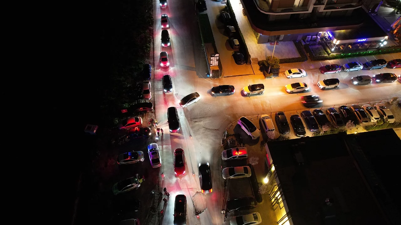 Bursa'da Lüks Semtte Denetim Etkisi: Araç Yoğunluğu Azaldı
